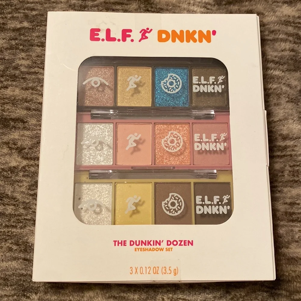Elf Dunkin Donuts The Dunkin’ Dozen Eyeshadow‎ Set
